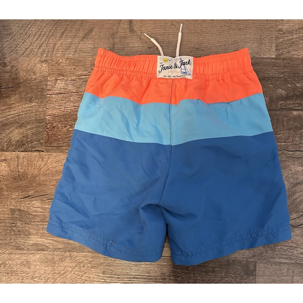 Janie And Jack Swim Trunks Nwt Size 2t Cute!